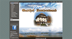 Desktop Screenshot of bernau.heinrichsberger-gastronomie.de